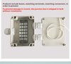 Factory Direct IP66 Waterproof ABS Junction Box with Terminals –