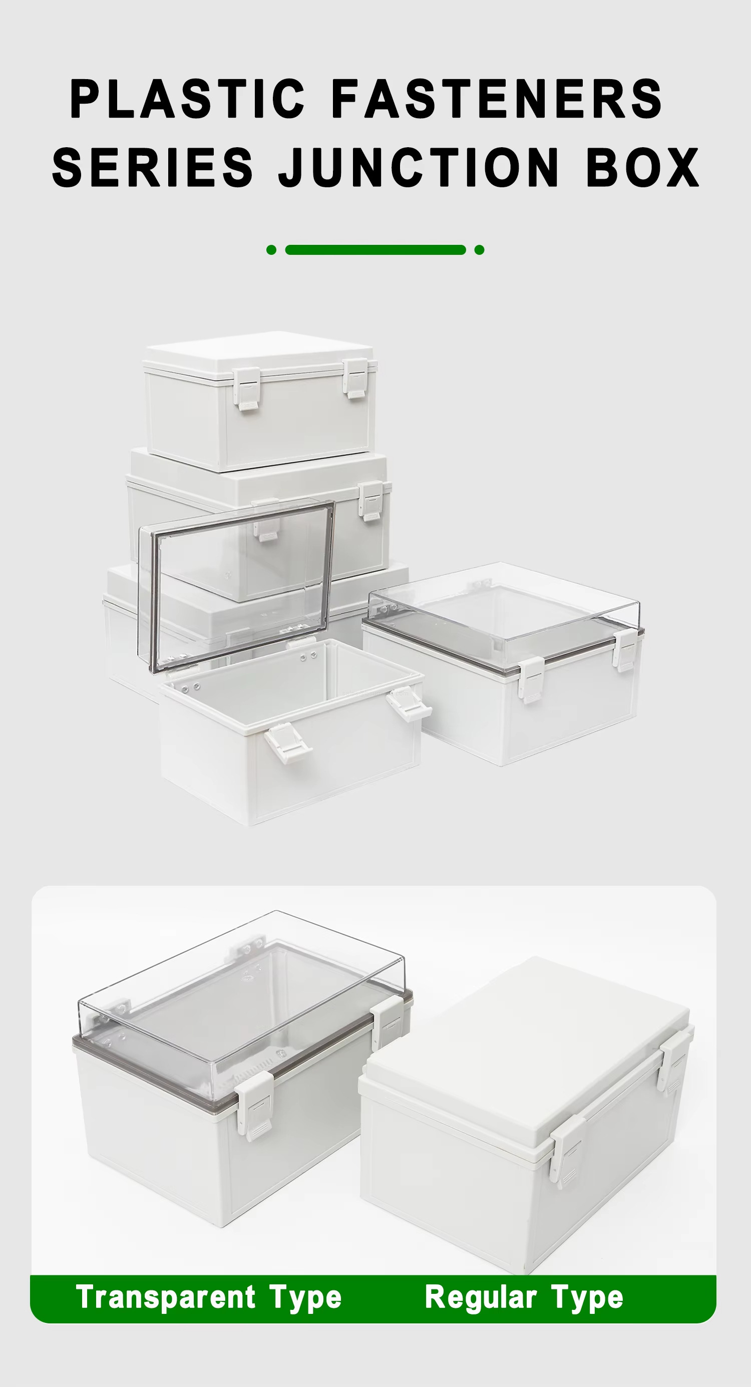 PLASTIC FASTENERS SERIES JUNCTION BOX PLASTIC FASTENERS SERIES JUNCTION BOX