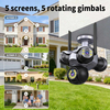 360° full color night vision camera