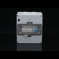 flame retardant PC 8-way db box