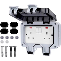 multi outlet outdoor socket