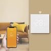 voice-controlled water heating thermostat