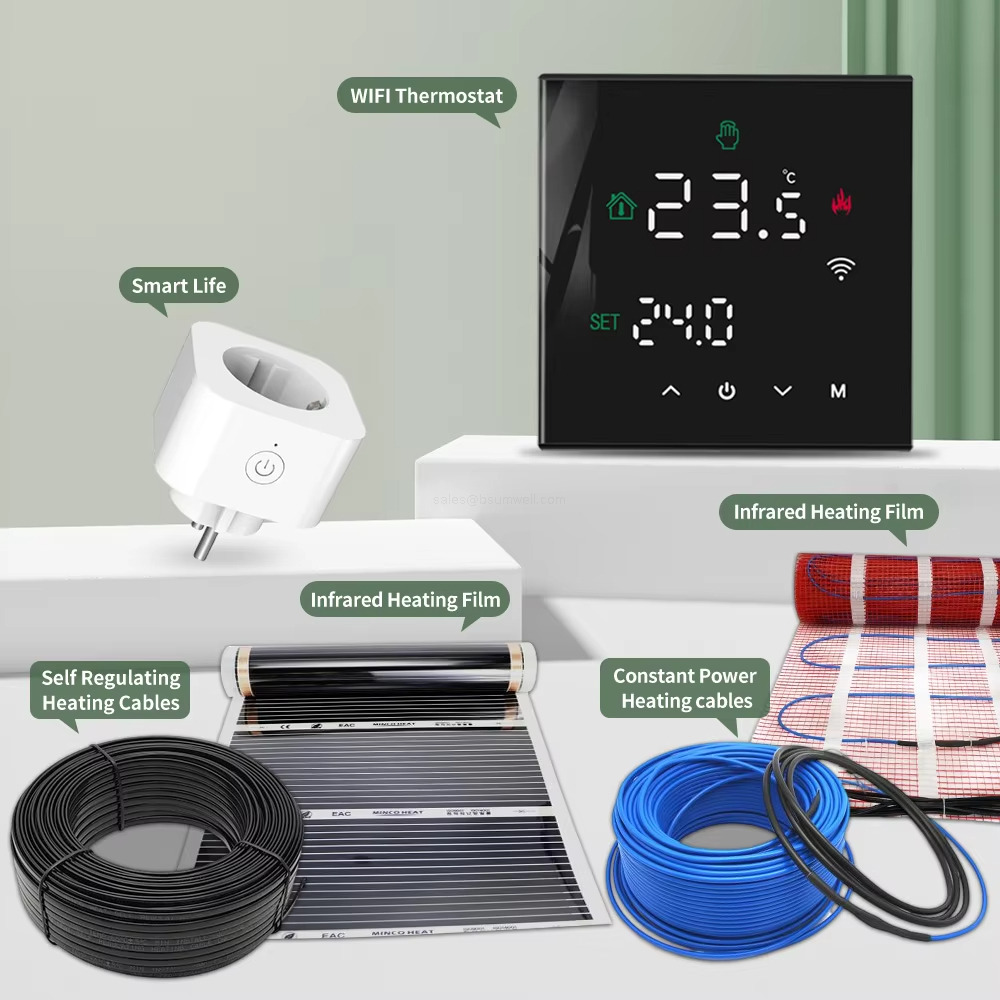 Tuya WiFi Smart Colorful Screen Thermostat