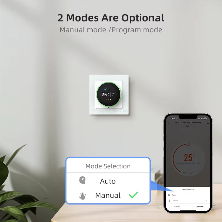 2 Modes Are Optional: Manual mode /Program mode