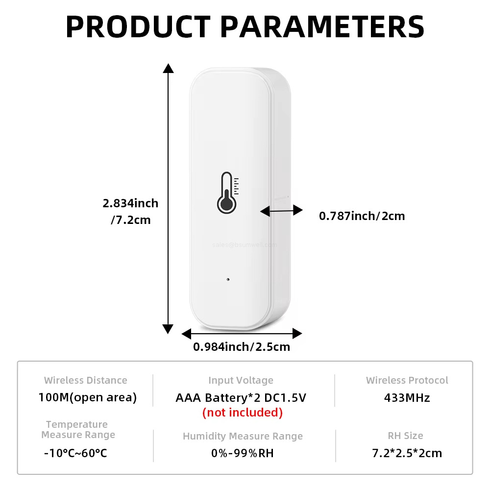 PRODUCT PARAMETERS