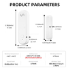 Tuya WiFi Smart Door Alarm Modes Custom Window Sensor With 80db Siren Voice Control for Home/Commercial Security