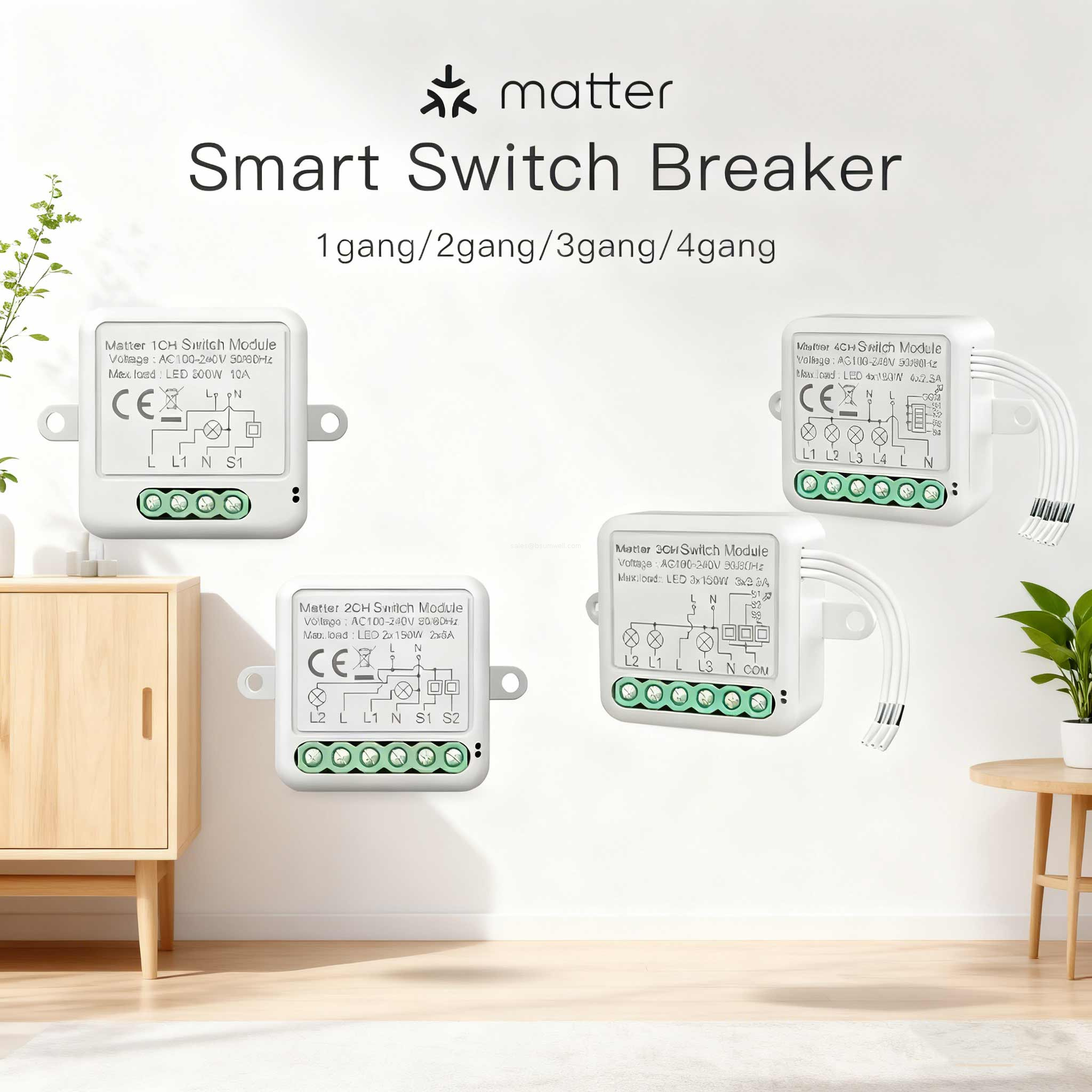Bluetooth-Enabled Smart Switch Module