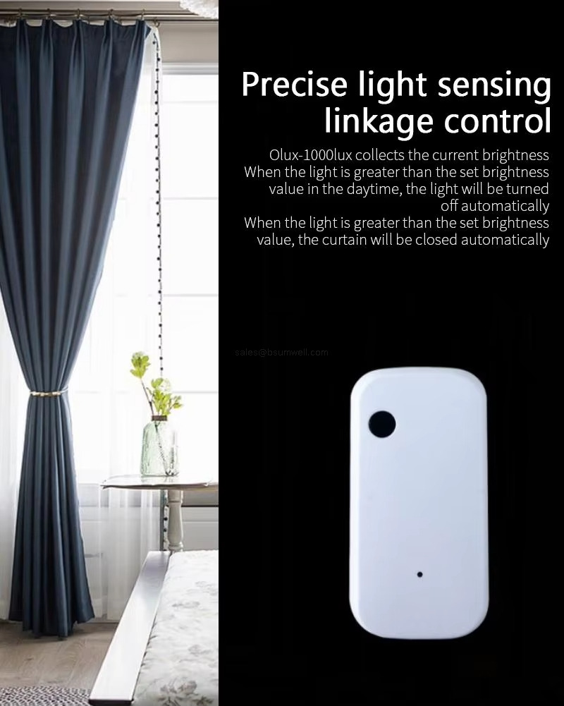 Precise light sensing linkage control