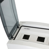 HA4 Waterproof Plastic Distribution Box 4 Way Outdoor PVC Junction Box For Photovoltaic Solar Switch Control