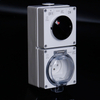 15A stormproof triple power outlet