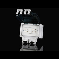 Commercial 4-Gang Waterproof Outlet