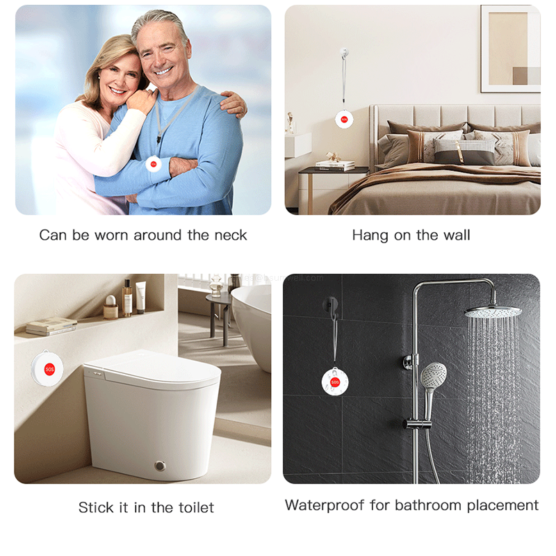 Zigbee Tuya SOS Alarm Wireless Emergency Alert Device