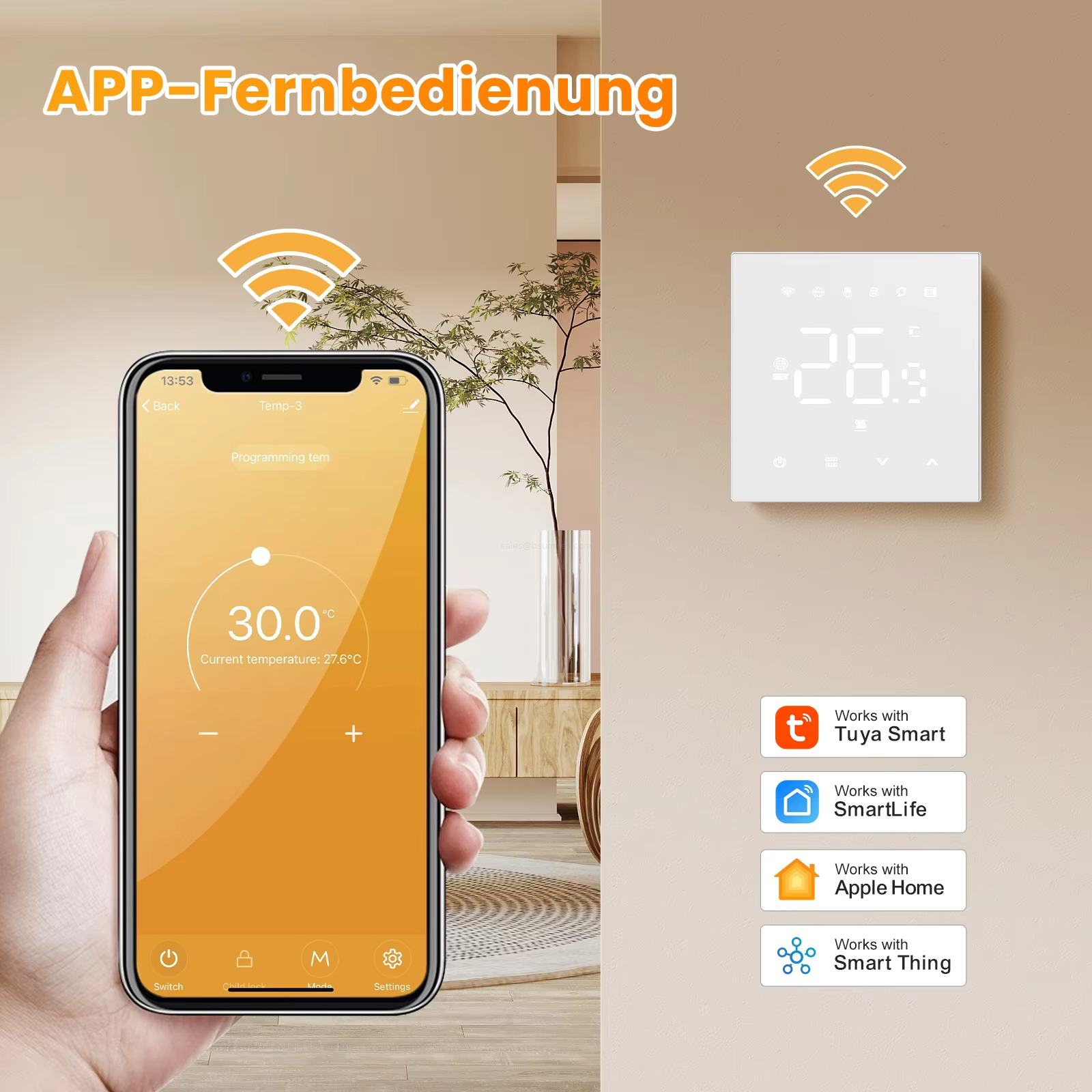 Application remote control