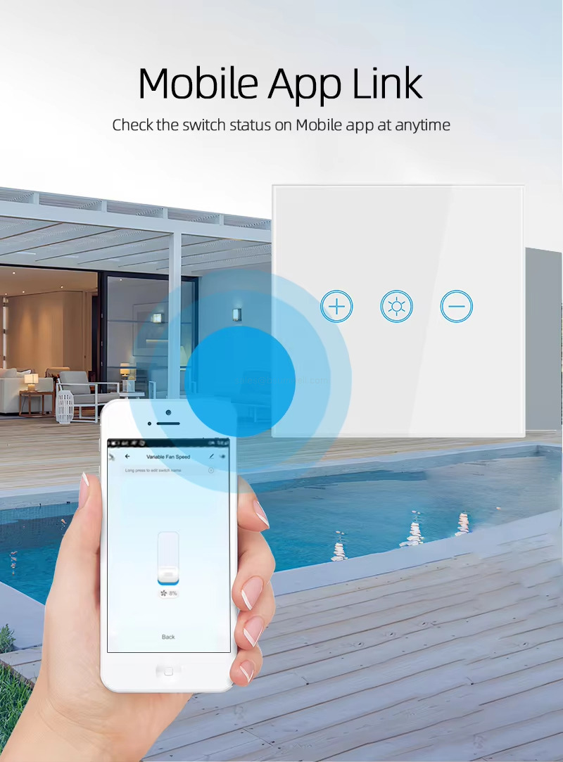 Mobile App Link Checkthe switch status on Mobile app at anytime