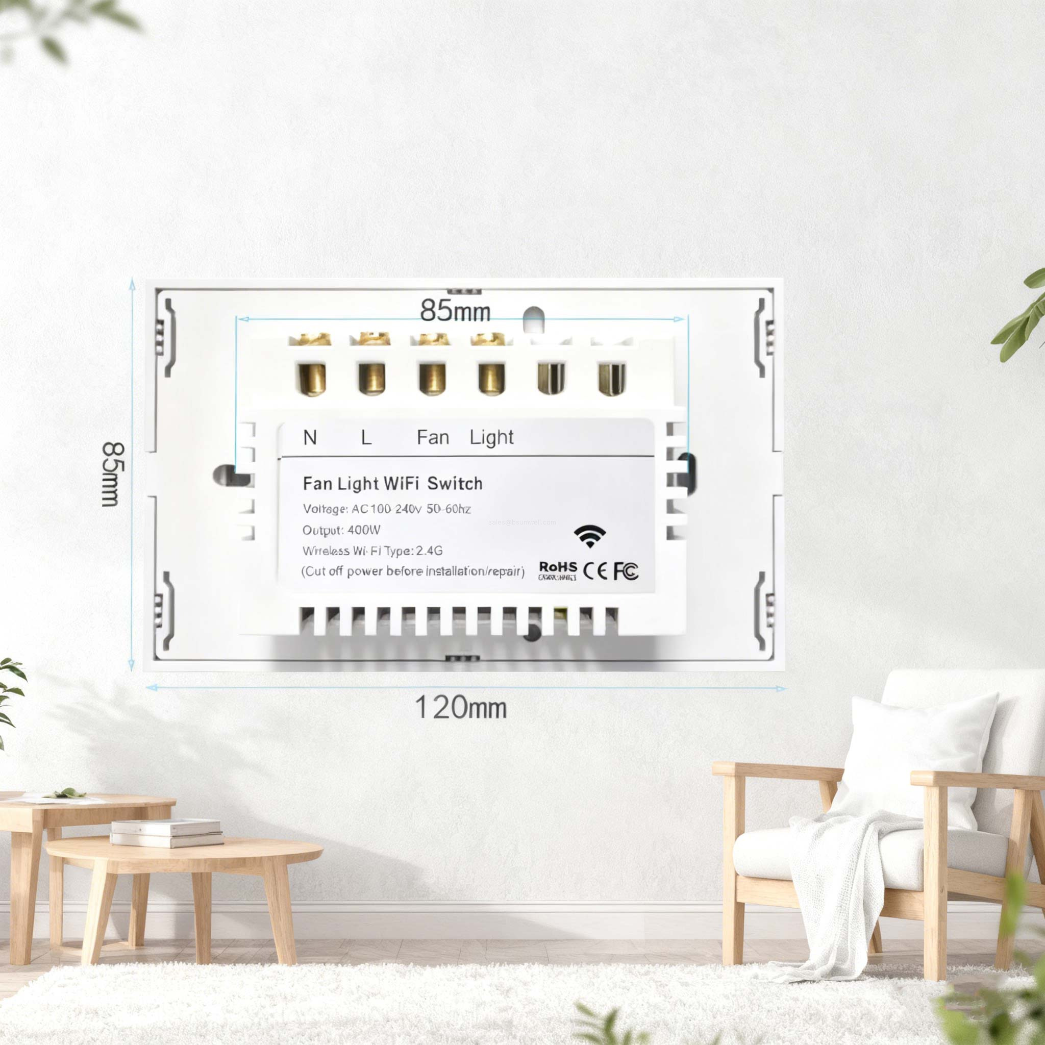 EU/US/UK WiFi Zigbee Smart Switch
