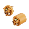 Heavy Duty 15A 125V NEMA 5 15P Male Plug Female Receptacle Set Grounded Replacement Electrical Extension Cord Ends