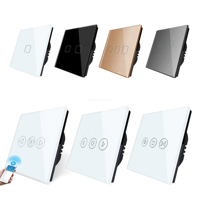 EU Standard 220V Smart Wall Switch