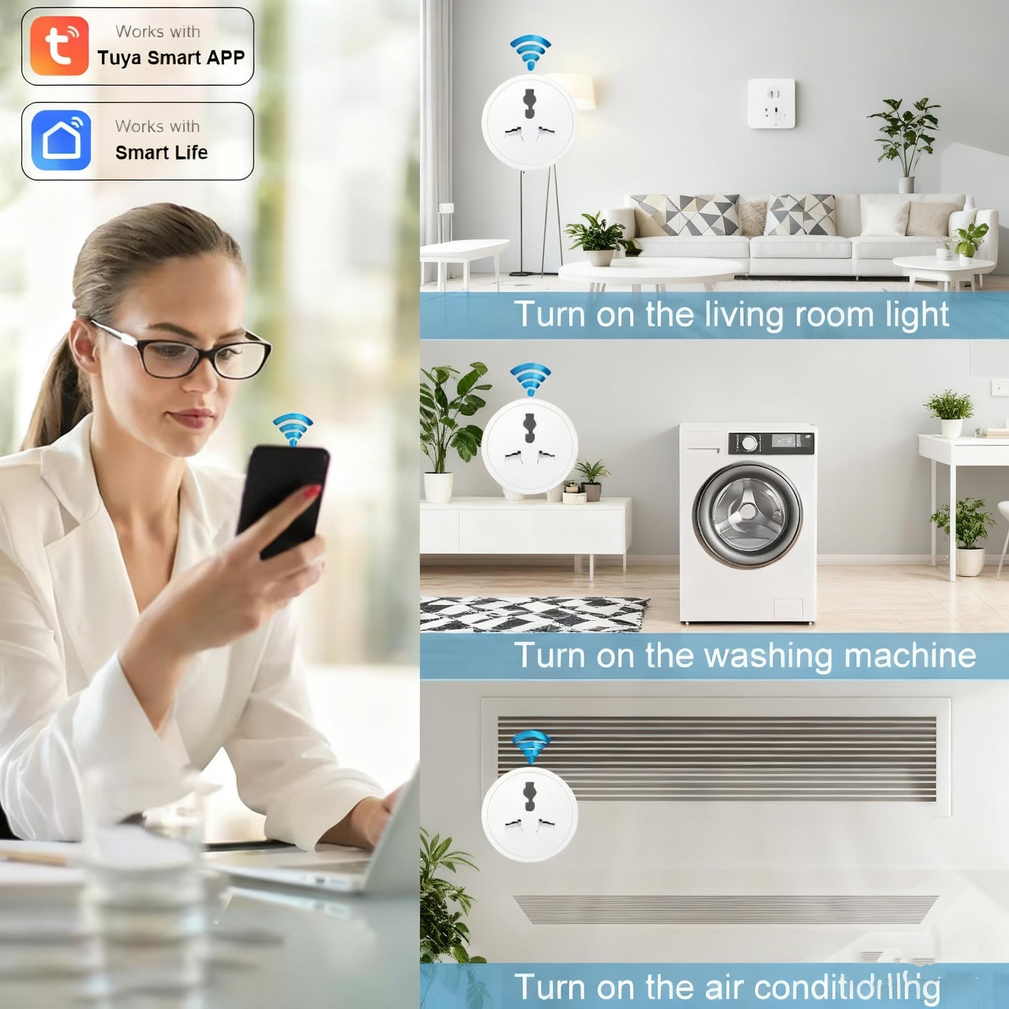 Universal south africa power plug