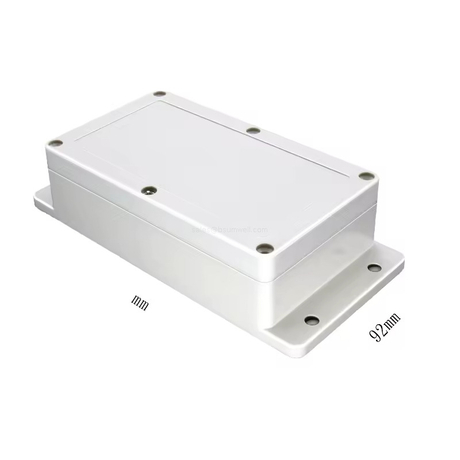IP66 ABS Plastic Waterproof Junction Box AG/F Type with Mounting Ears & Custom Knockouts
