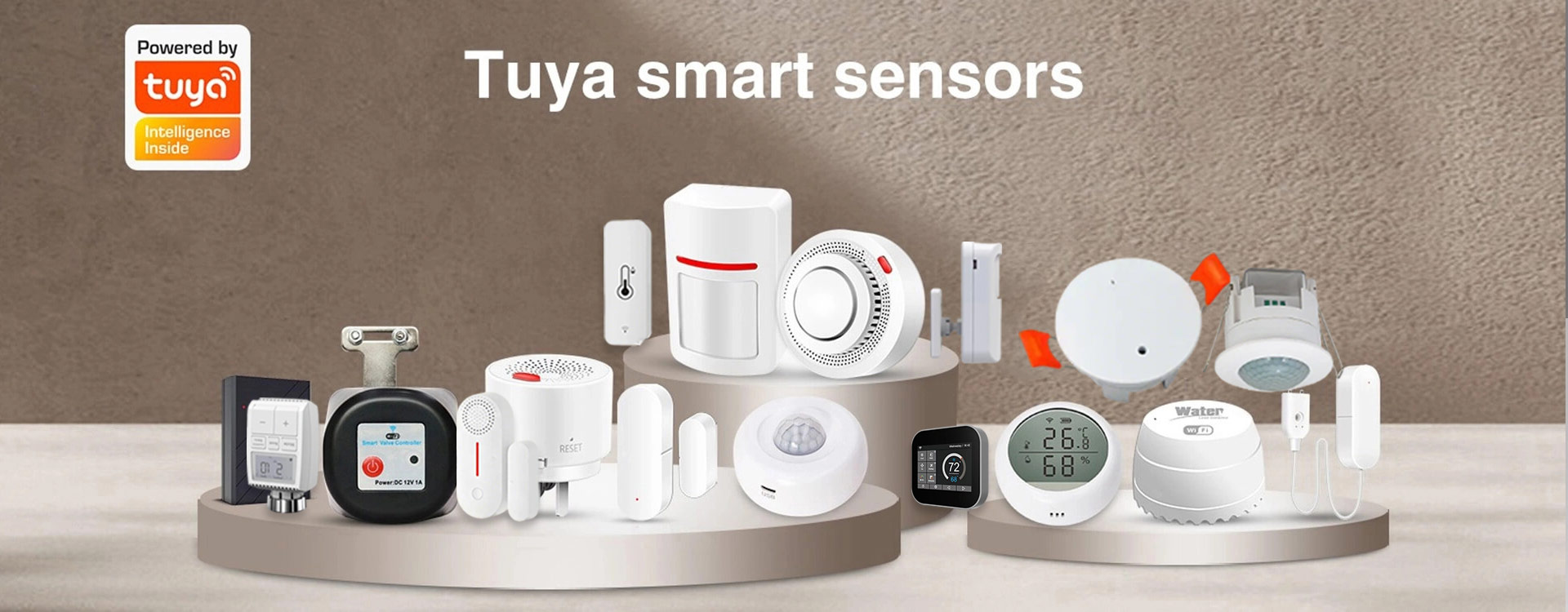 tuya smart sensor gas wifi door pir motion window