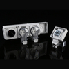 Triple Gang IP66 UK Weatherproof Socket with Switch | 13A British Plug for Industrial Outdoor Power Distribution