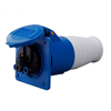 Weatherproof male female power coupler