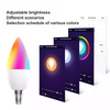 Amazon Smart Wifi Light Bulbs 5W Dimmable Alexa Smart Life Home TUYA E14 Led Light Bulb
