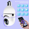 Tuya Smart Home Mini Cloud IP Speed Dome Camera E27 Bulb Wifi Cctv Camera Wireless Security Surveillance Ptz Camera