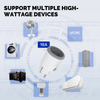 Matter Wifi Smart Socket 16A EU Smart Plug Timing Tuya App With Power Monitoring Works with Homekit Alexa