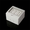 China Manufacturer Cover Waterproof IP55 Extension Italy Socket 3 Gang Socket Three-Position Plugs Sockets