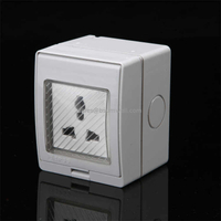 Multifunction Ip55 Outdoor Waterproof Weatherproof 15 Years Warranty 1 Gang Socket Electric Sockets