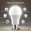 Google Smart Lights Bulb App+voice Control Brightness Adjustment Led Bulb Wifi Globe AC 60 Led Bulbs RGB E27 E26 E22