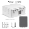 Plastic Power Box plastic Electric Box outdoor power plug box