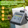 Sprinkler Timer for Outdoor Yard Garden Programmable Water Timer Hose Faucet with Water Flow Meter Timer Wifi Irrigation System