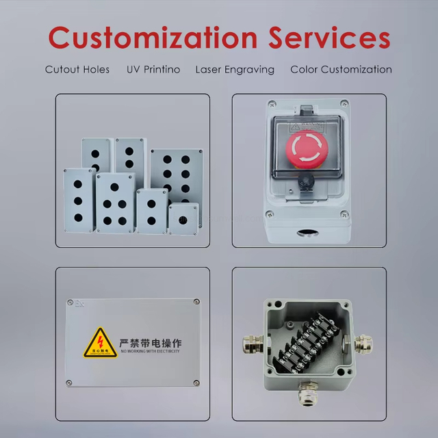 PS-AL151008 150*100*80mm IP67 Aluminum Waterproof Enclosure