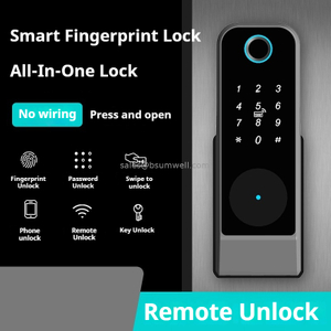 Waterproof Tuya Digital Rim Door Lock IP65 deadbolt combo lock