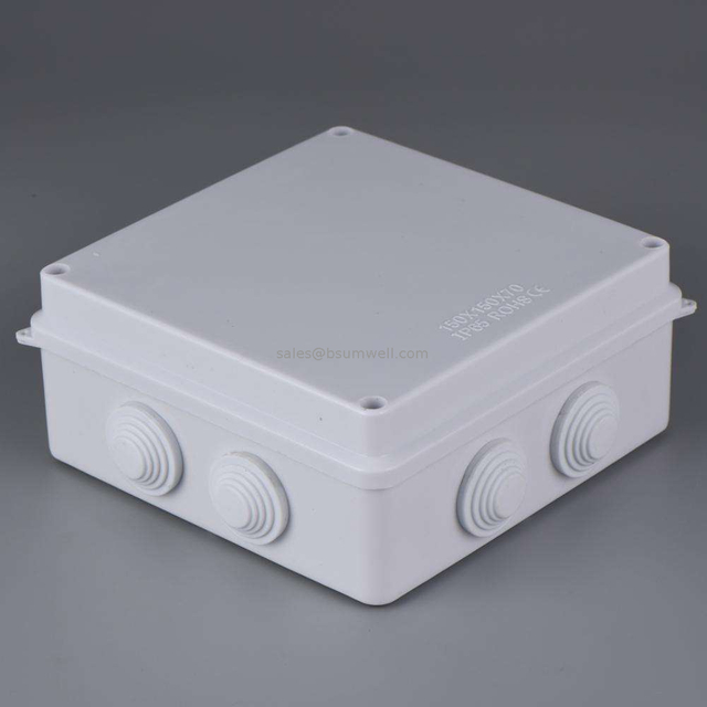 Plastic Enclosure for Electronics Outdoor Sealed Waterproof Electric Plastic Enclosure Box