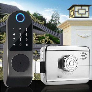 Door Lock Outdoor Gate Waterproof Double Fingerprint Lock Digital coded door locks
