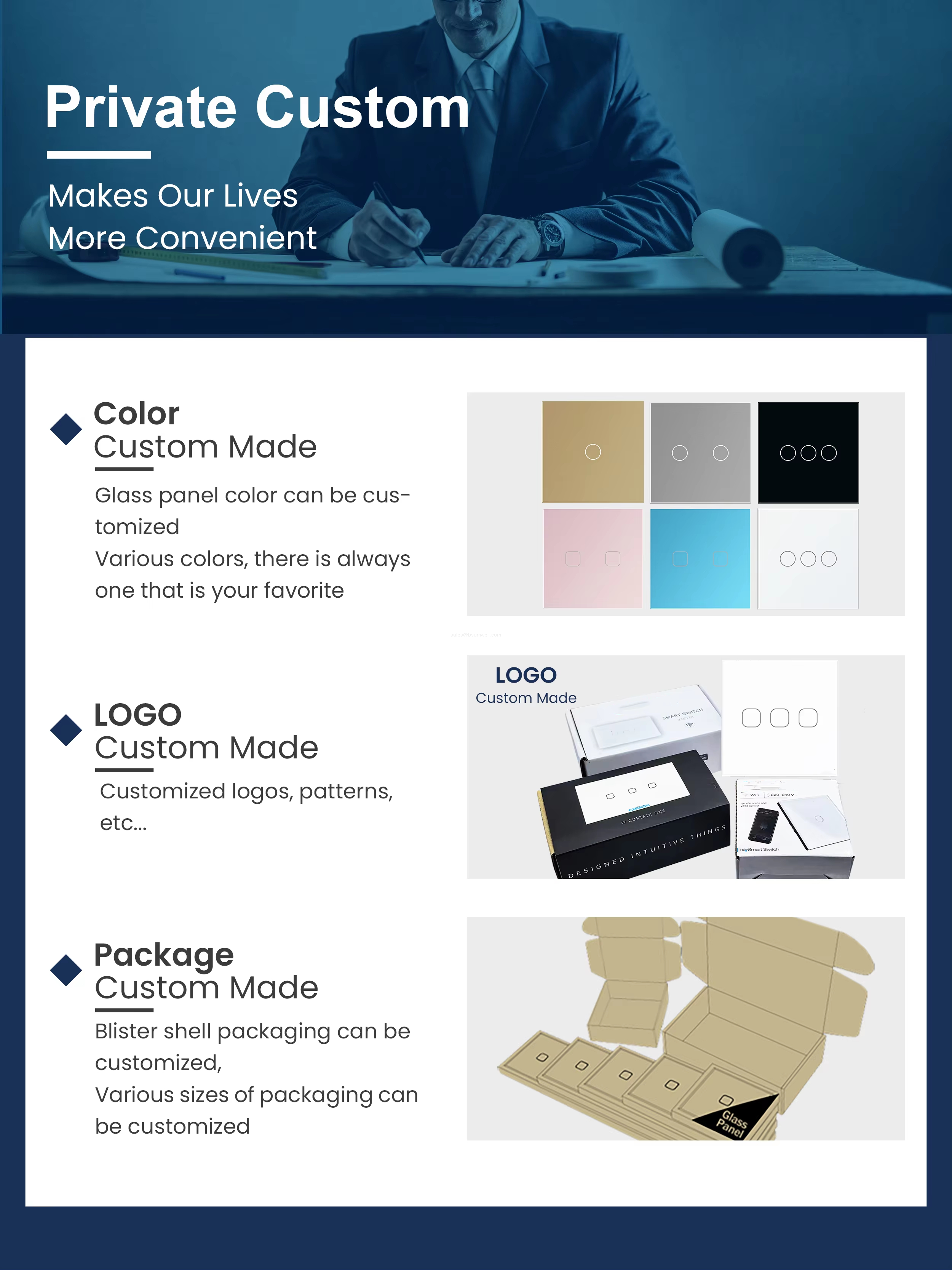 Makes Our Lives More Convenient Private Custom