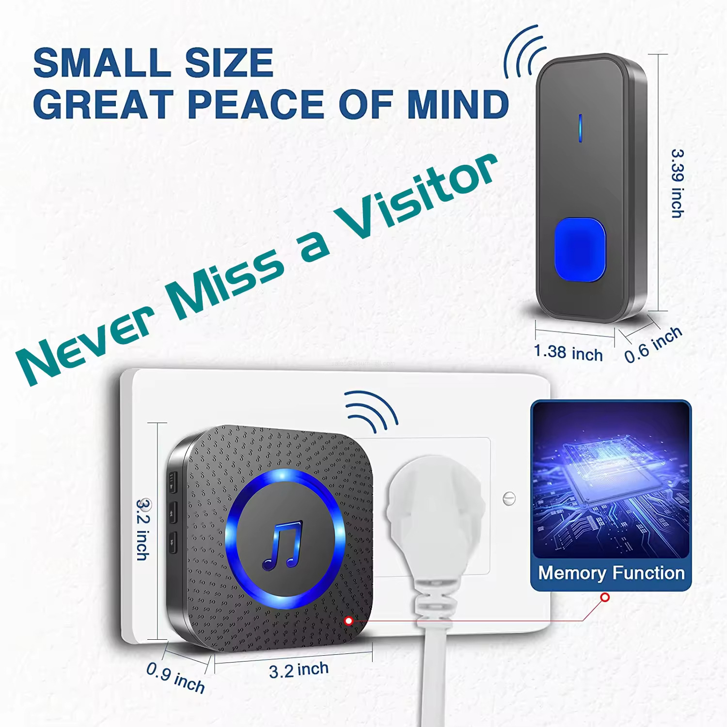 Waterproof Wireless Doorbell