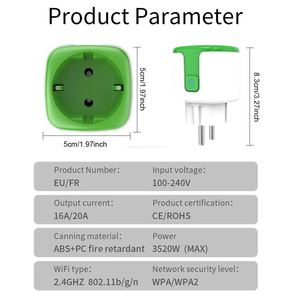 Product Parameter