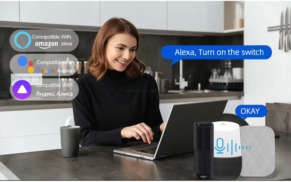 Remote Control Power Socket Adapter Universal 