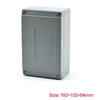 PS-AL161006 160*100*64mm IP67 Aluminum Outlet Boxes Weather Proof Electrical Metal Box Wiring