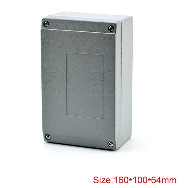 PS-AL161006 160*100*64mm IP67 Aluminum Outlet Boxes Weather Proof Electrical Metal Box Wiring
