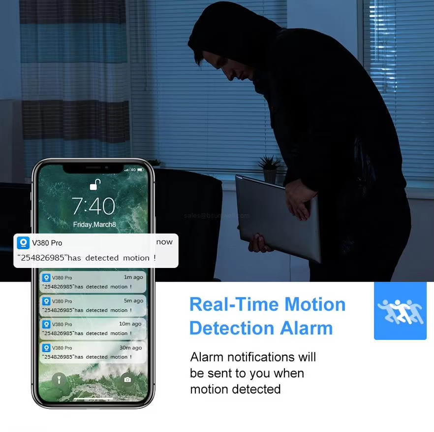 Real-Time Motion Detection Alarm