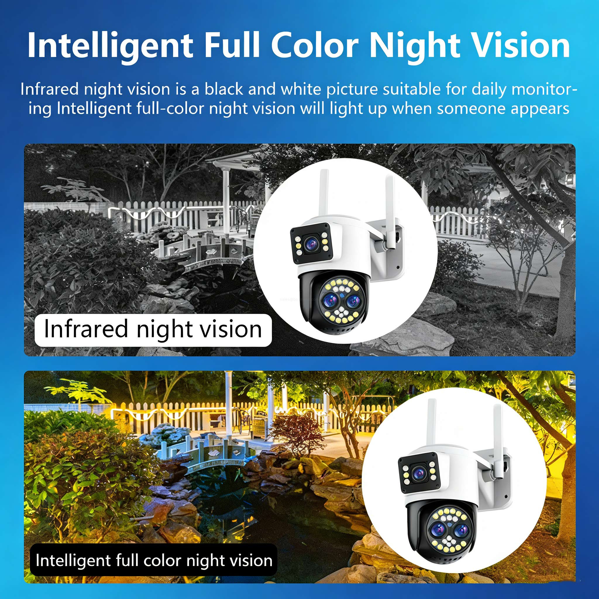 APP 2-way audio surveillance camera