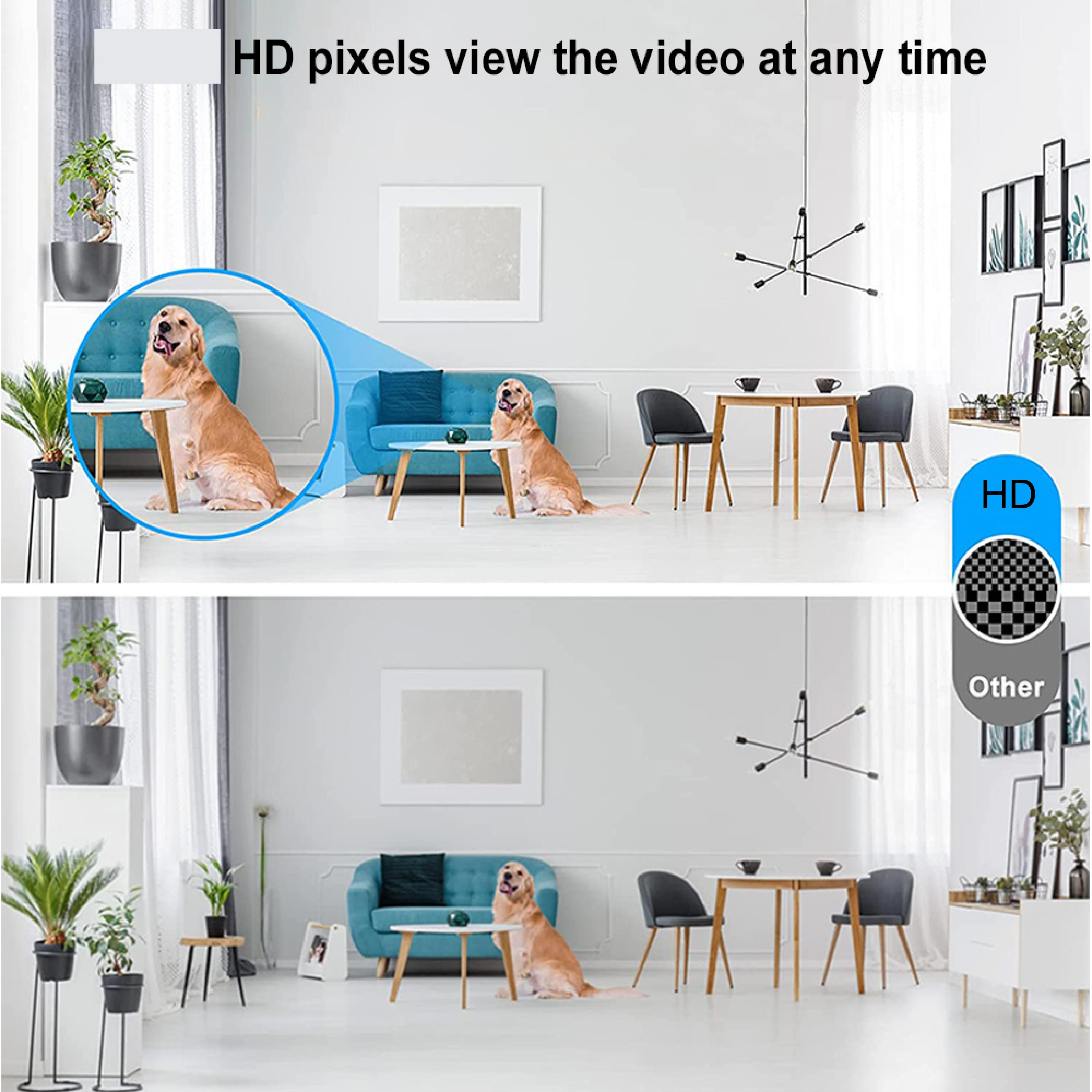 HD pixels view the video at any time