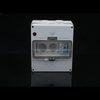 1-gang switch dual French sockets