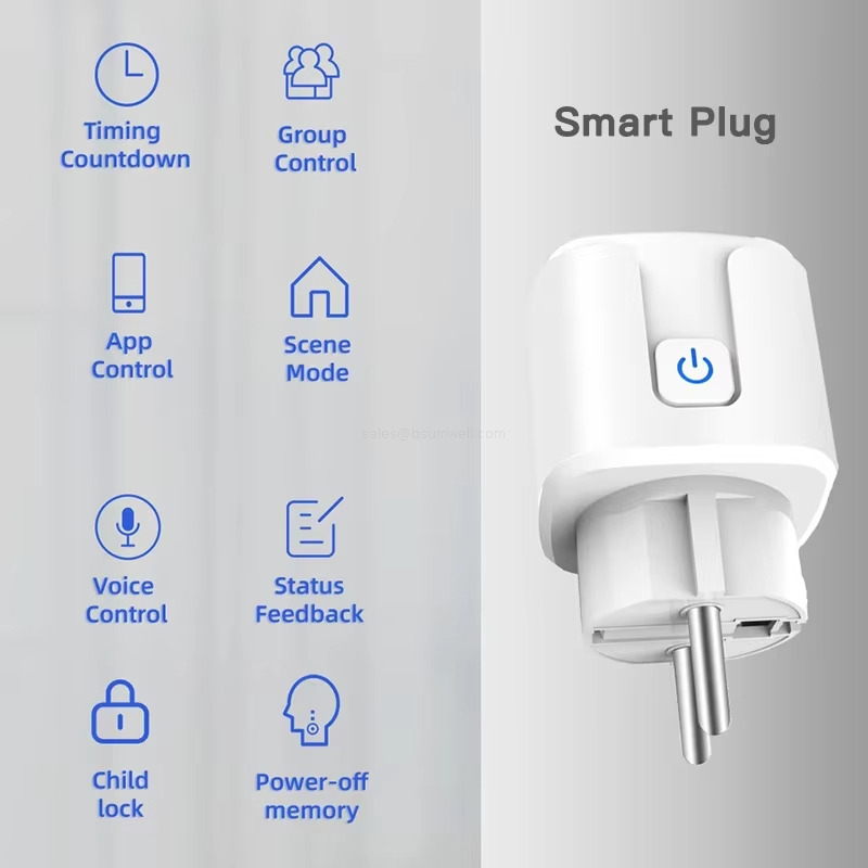 Timing Countdown; Group Control; App Control; Scene Mode; Voice Control; Status Feedback; Child lock; Power-off memory