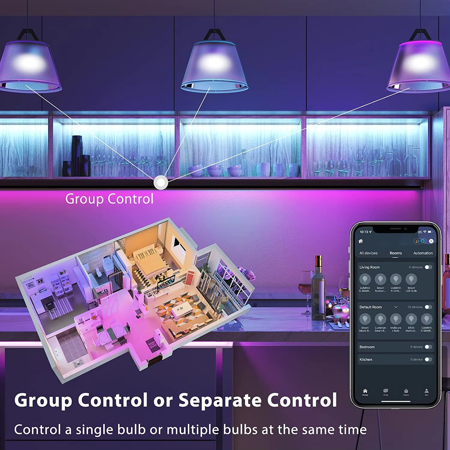 Multi Certified Tuya Compatible Bulb